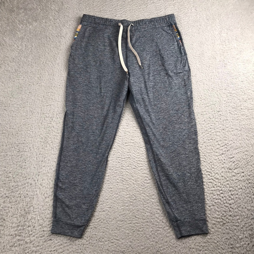 Wowie Kozie Joggers Women M Grey‎ Heathered Drawstring Athletic Sweatpants